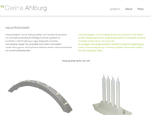 Tablet Screenshot of carinaahlburg.com